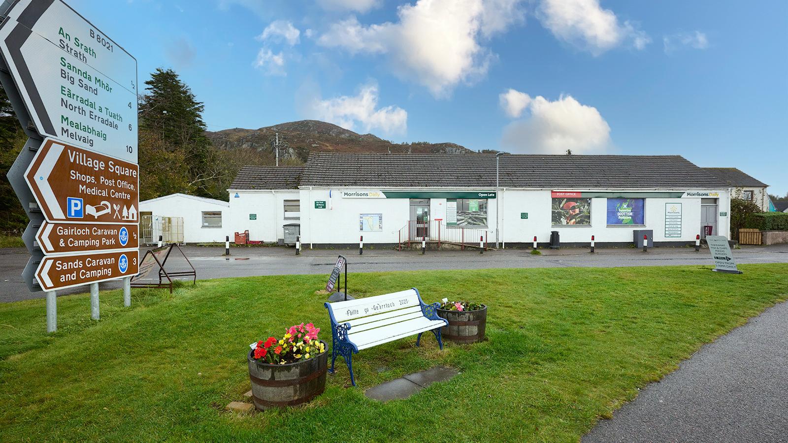 Morrisons Daily, Gairloch<br>Wester Ross<br>IV21 2BH